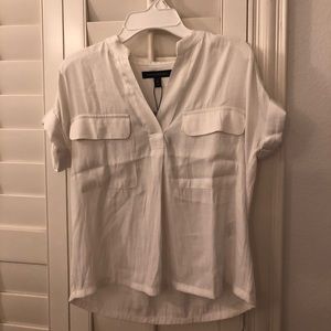 NEW Banana Republic White Blouse